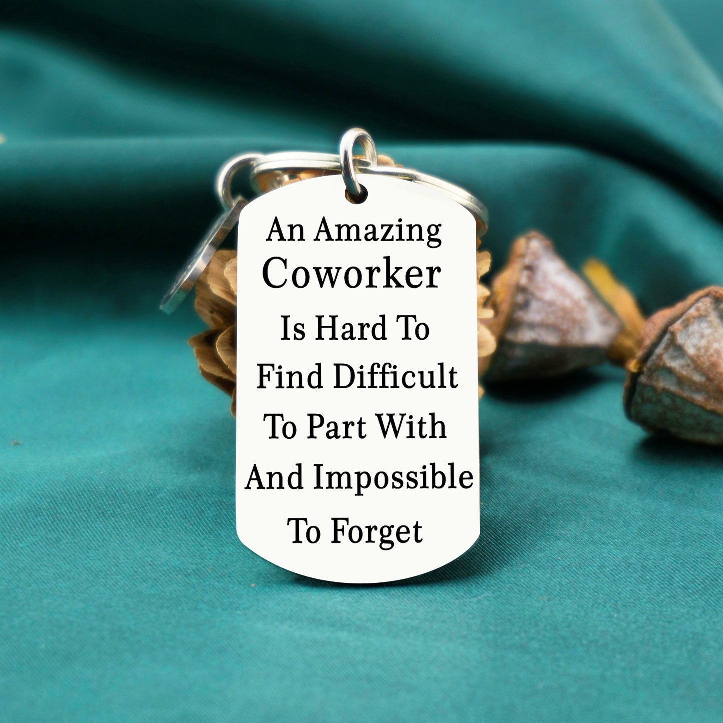 AOBIURV Coworker Keychain Thank You Gifts Appreciation Gifts For Coworker Retirement Gifts For Men Women