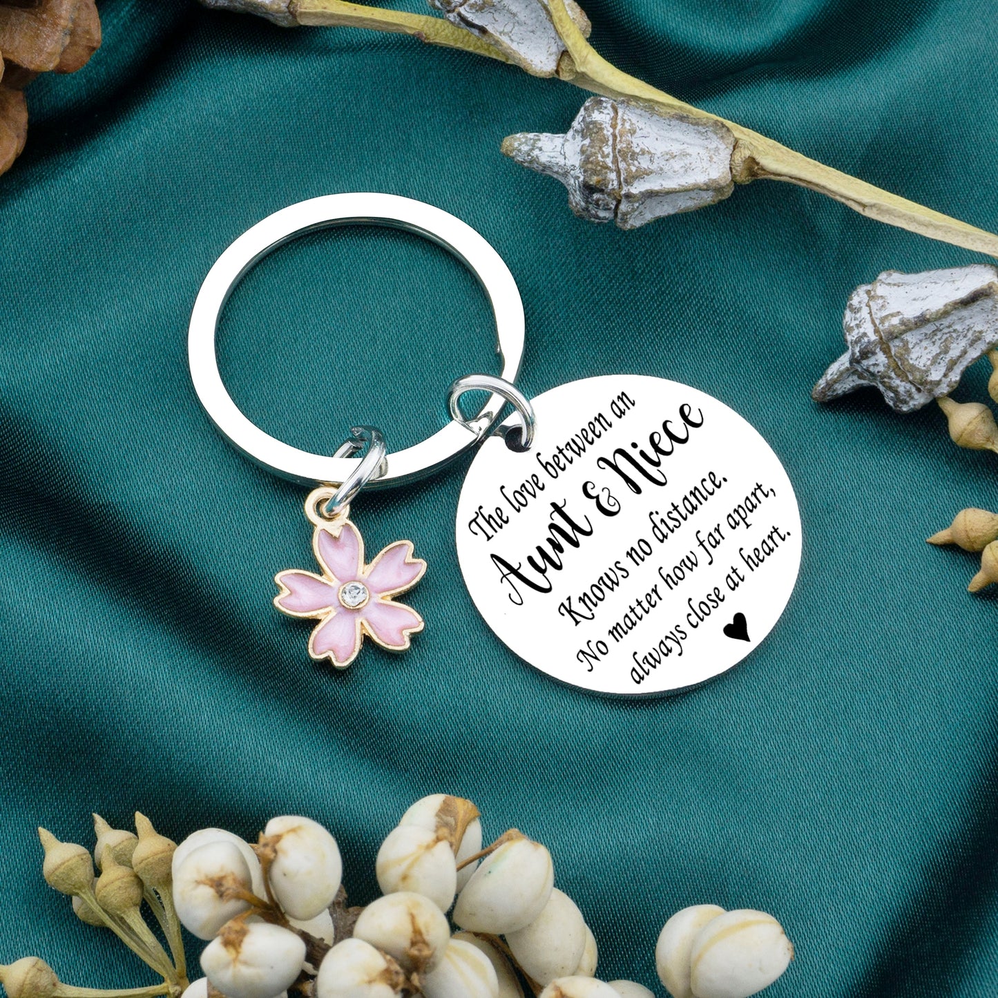 WXCATIM Aunt Niece Gifts Aunt Gifts From Niece Niece Gifts From Aunt Auntie Best Aunt Ever Gifts Key Chain Birthday Gifts For Aunt Niece Christmas Gifts For Aunt From Niece Keychain Gift For Women