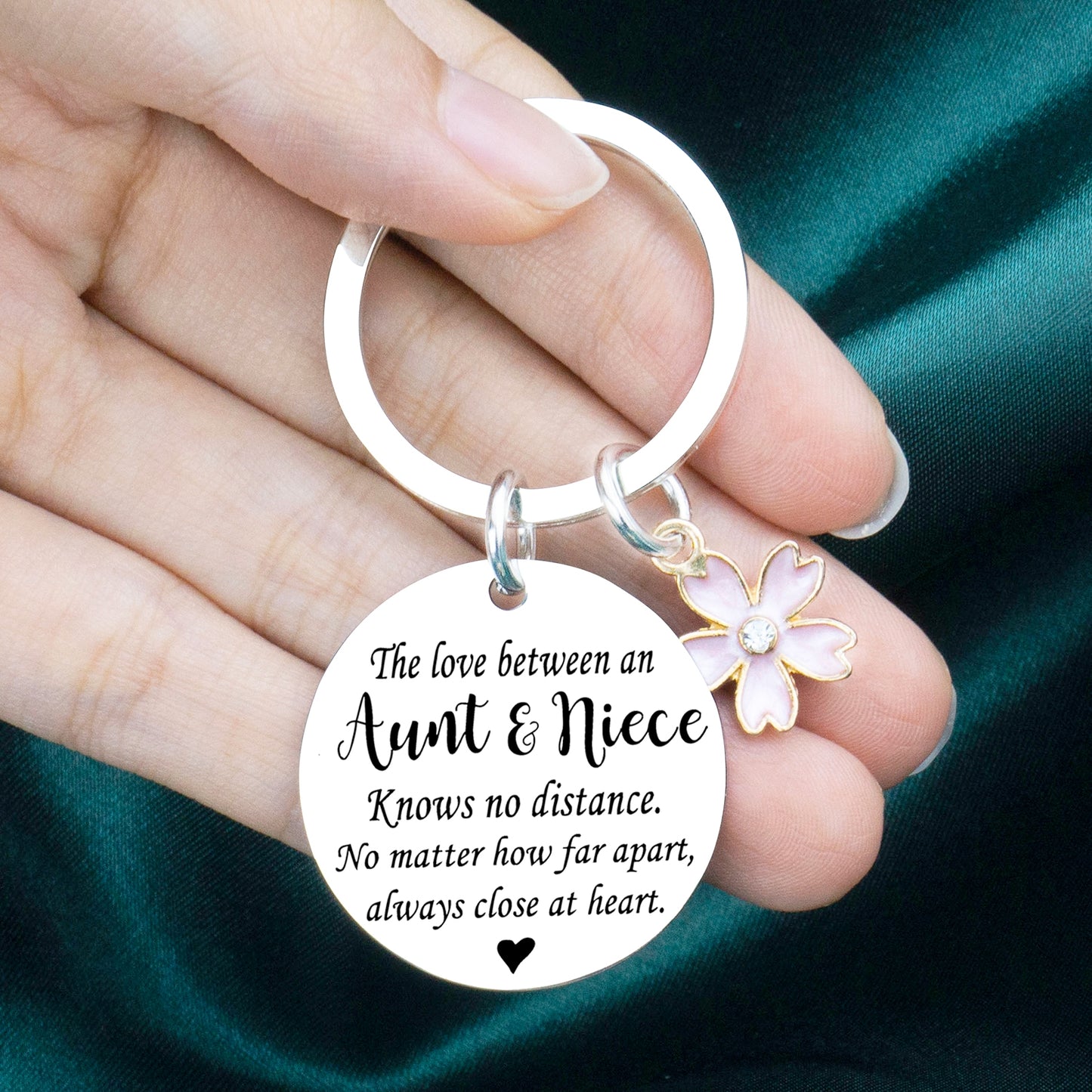 WXCATIM Aunt Niece Gifts Aunt Gifts From Niece Niece Gifts From Aunt Auntie Best Aunt Ever Gifts Key Chain Birthday Gifts For Aunt Niece Christmas Gifts For Aunt From Niece Keychain Gift For Women